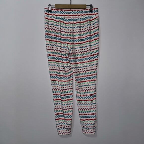 Wondershop multicolor Fair Isle Fleece PJ Pants Women’s Medium - Picture 2 of 6